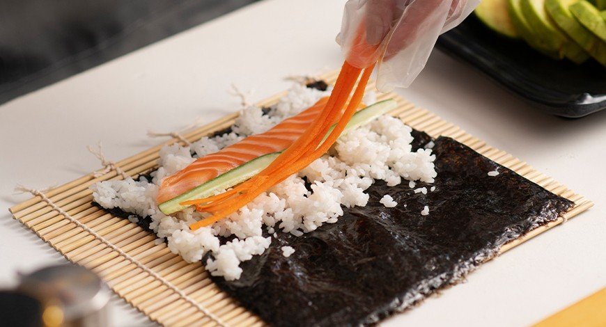 panduan membuat sushi