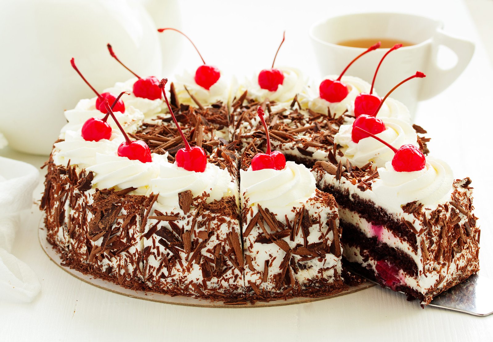 Schwarzwälder Kirschtorte: